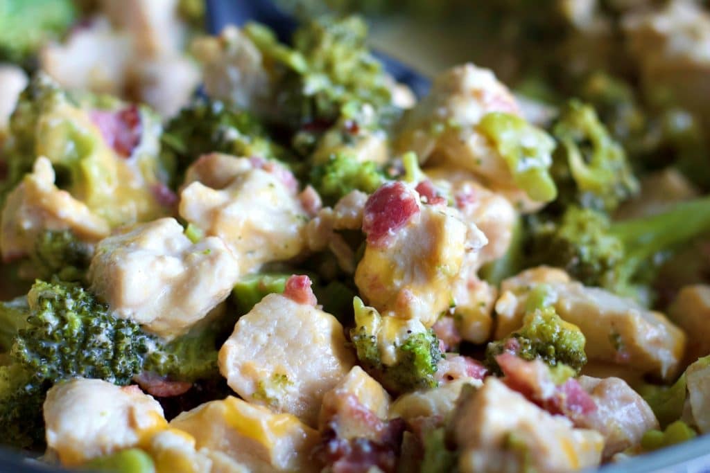 Ranch Chicken Bacon Broccoli Skillet Dinner