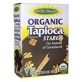 Organic Tapioca Starch Lets Do Organic 6 oz Box