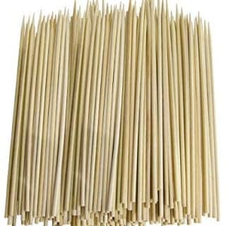 Value Pack of 600 Thin Bamboo Skewers (6 Inch)