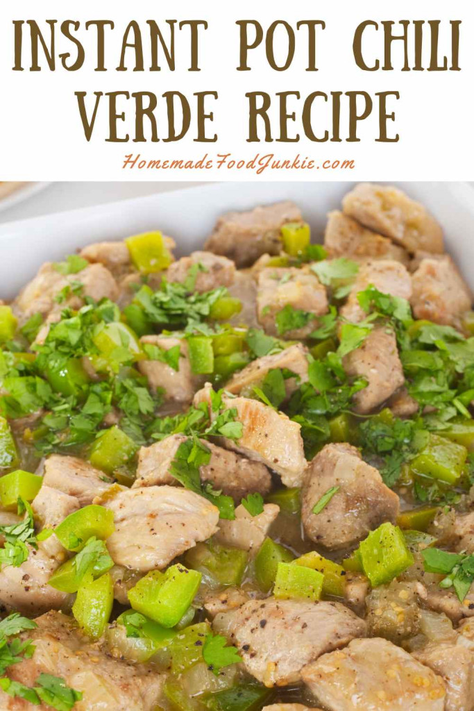 instant pot chili verde recipe