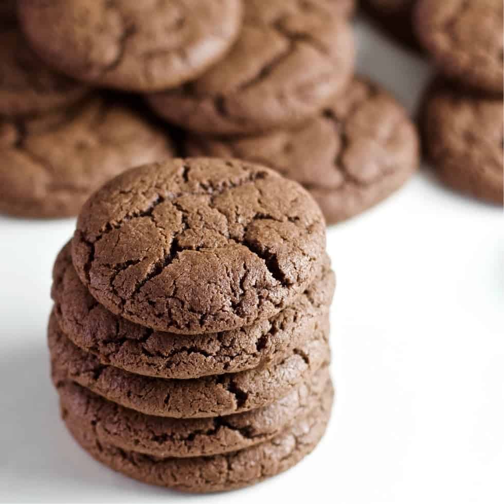 Chewy chocolate cookies