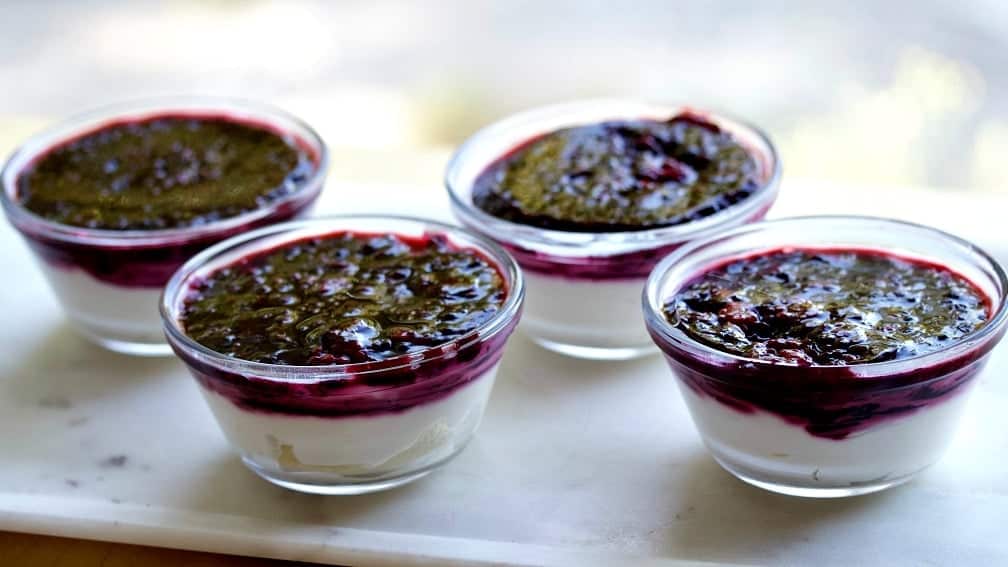 Single Serving Sugar Free No Bake Cheesecake