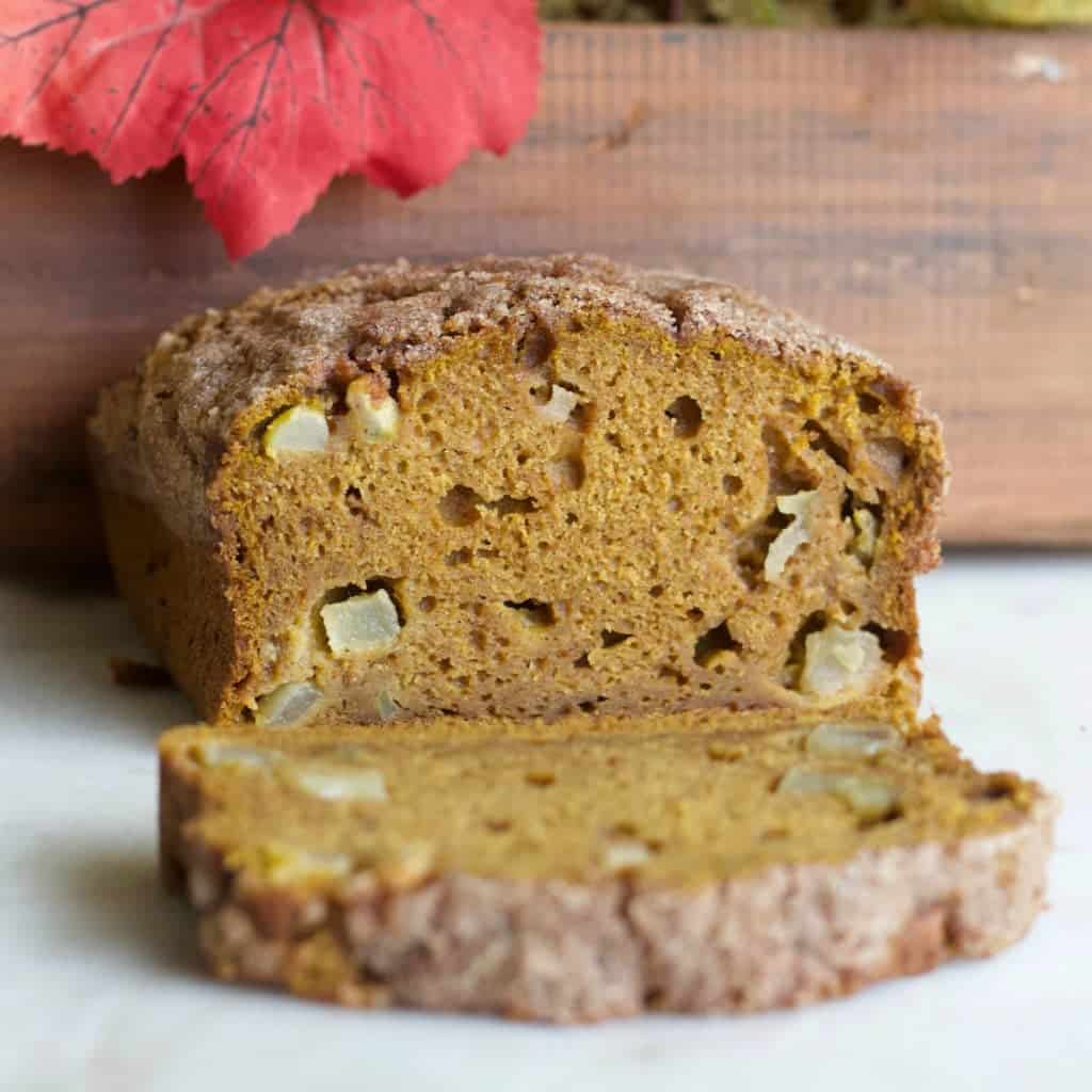 Pumpkin Apple Spice Bread-