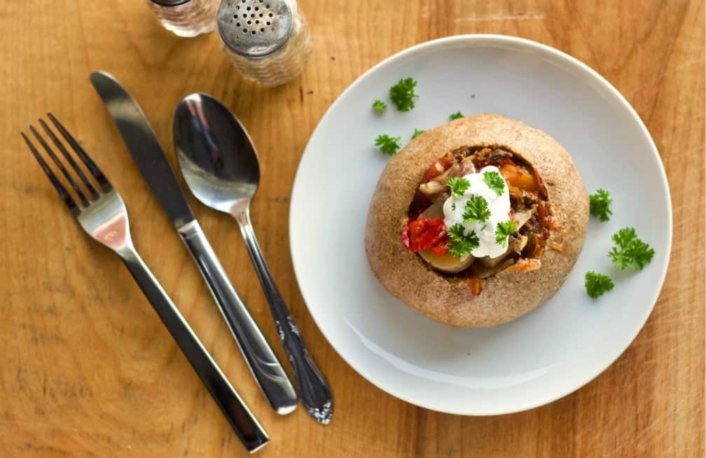 Honey Oat Bread Bowls