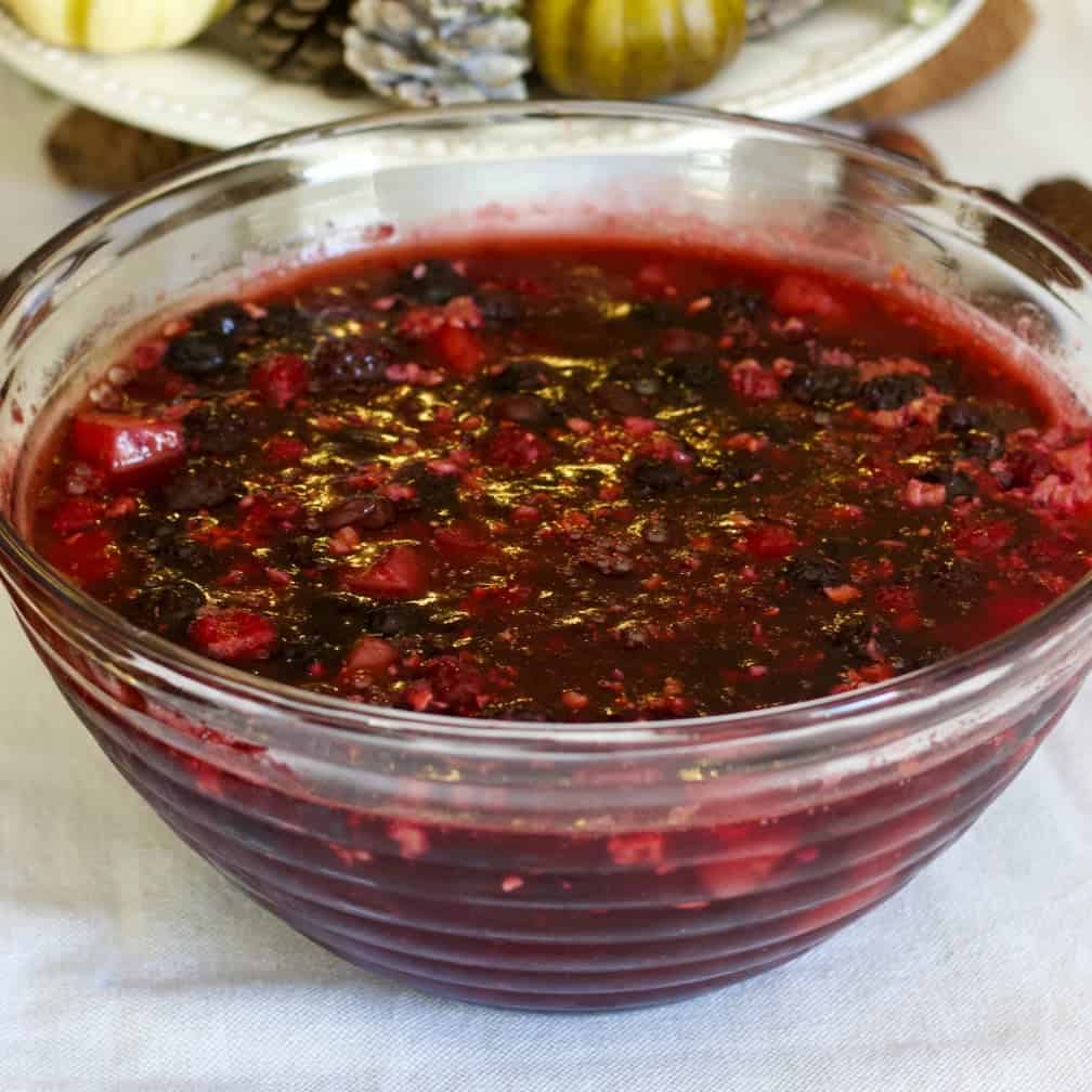 Cranberry Pineapple Jello salad