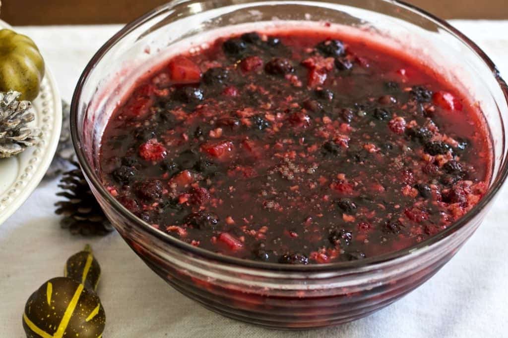Cranberry jello salad