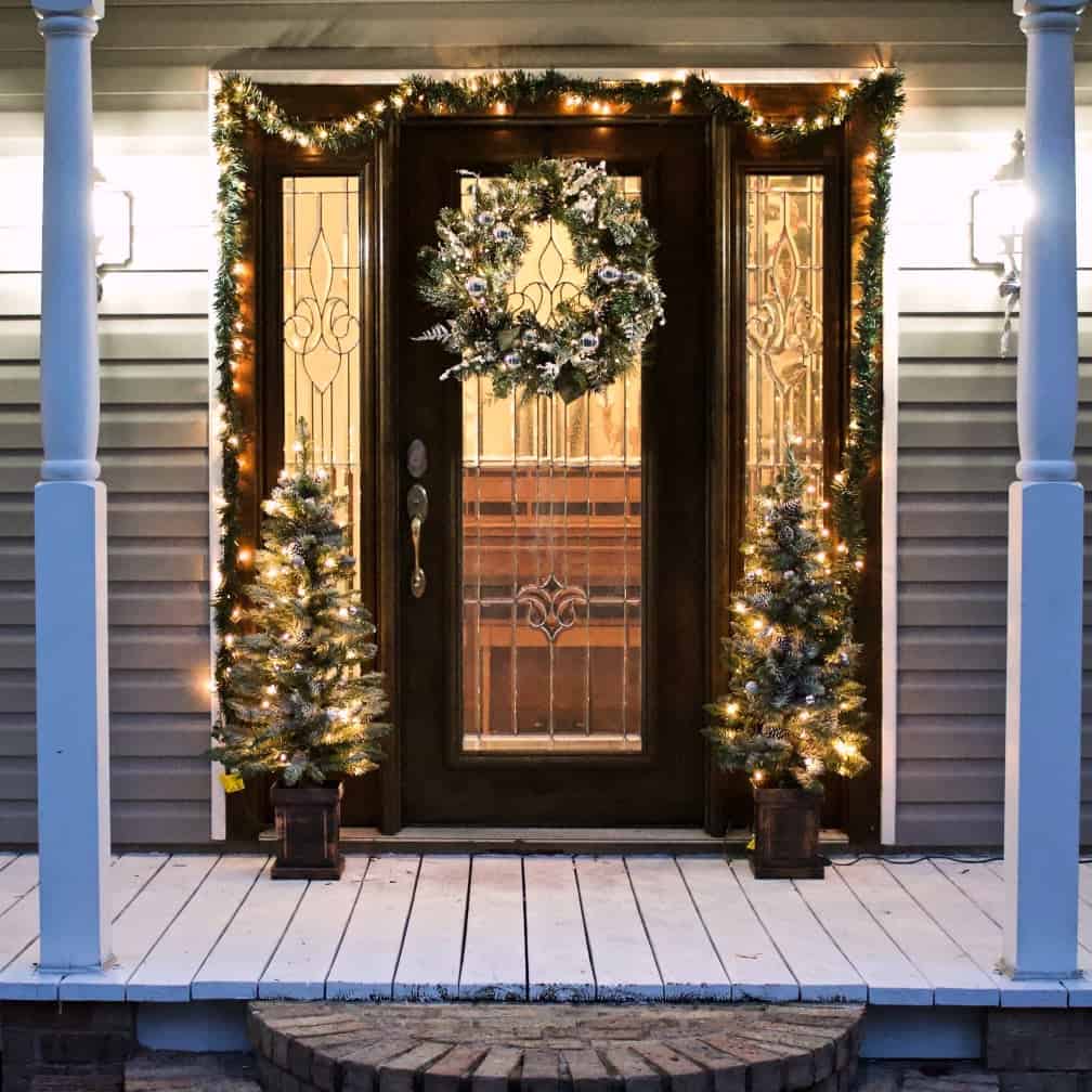 Front Door Christmas Decor