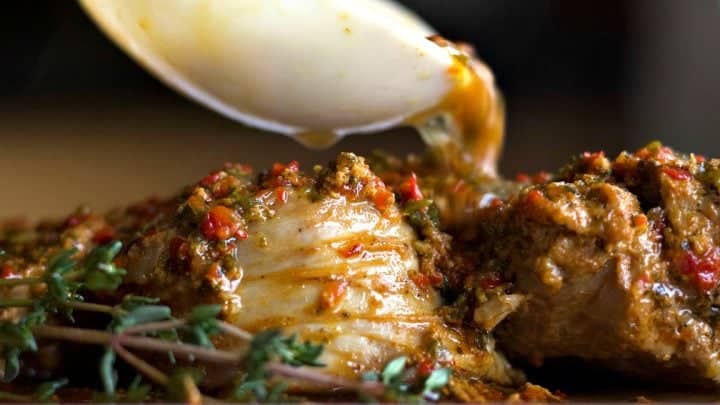 Pork Tenderloins with pepper sauce