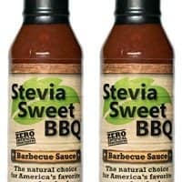 Stevia Sweet BBQ Sauce | Low Sugar (1g), Low Carb, Low Sodium, Gluten & Fat Free | Paleo & Keto Diet Friendly Barbecue Sauce | Zero Artificial Sweeteners (2 x 15 oz)