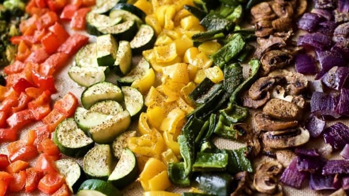 Roasted vegetables