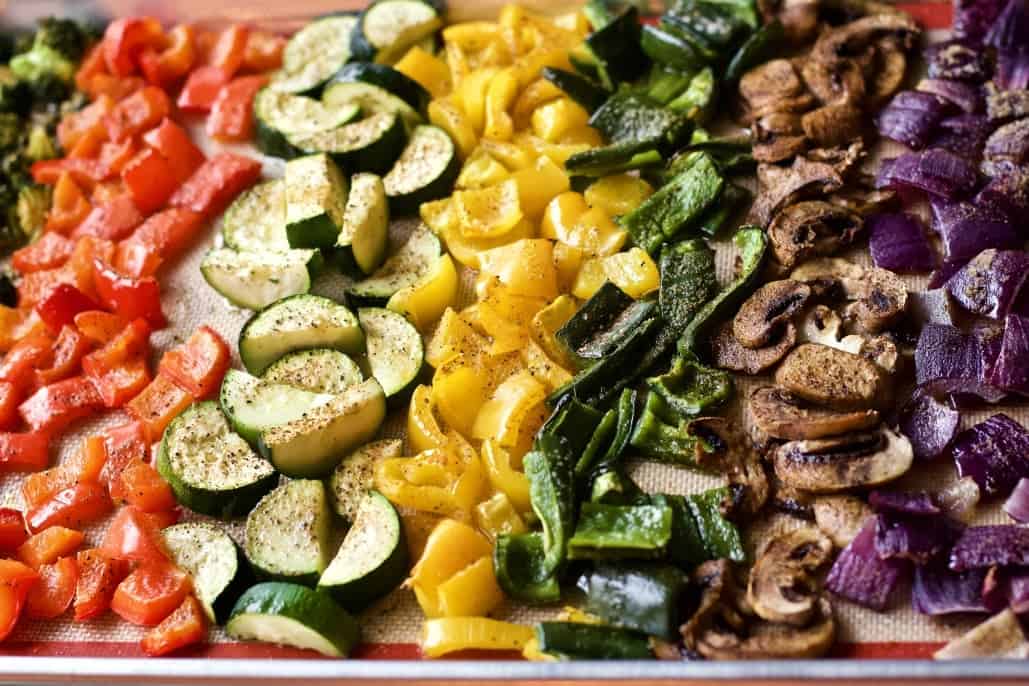 Roasted vegetables