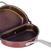 TECHEF Specialty Cookware Frittata Omelette Pan, Standard, Purple