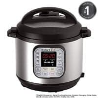 Instant Pot DUO60 6 Qt 7-in-1 Multi-Use Programmable Pressure Cooker, Slow Cooker, Rice Cooker, Steamer, Saut&eacute;, Yogurt Maker and Warmer