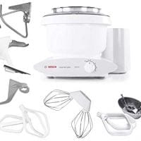 Bosch Universal Plus Stand Mixer, with NutriMill Baker's Accessory Pack