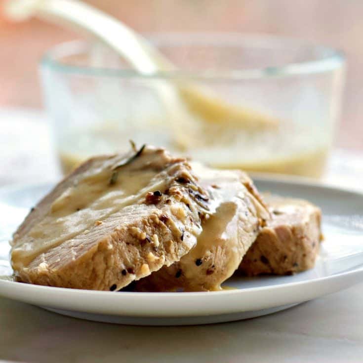 Pork Roast with Gravy 1