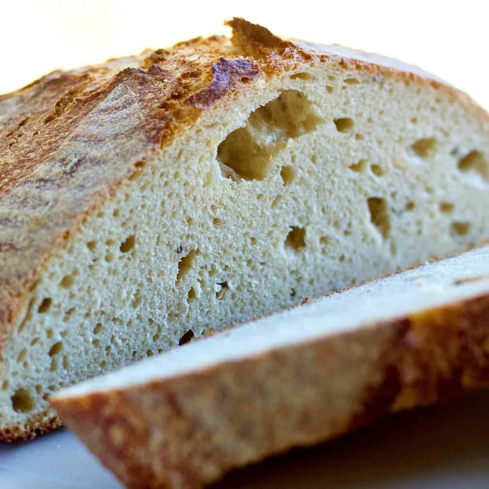 Roasted Garlic Sourdough bread