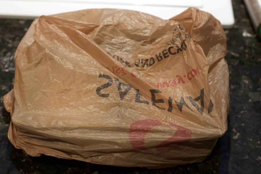 Soft Sourdough Sandwich Bread Recipe 28 final rise in plastic bags-sandwich bread