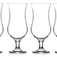 Epure Venezia Collection 4 Piece Glassware Set (Pina Colada (15.5 oz))