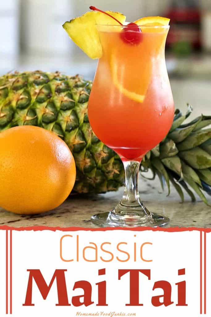 Liquid Marijuana Drinks-Shots and Cocktail Recipes 3 Classic Mai Tai-pin image