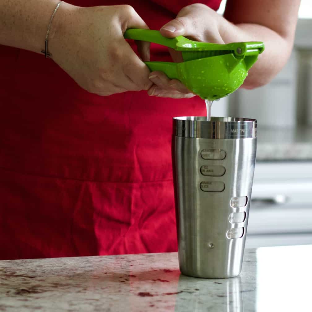 squeeze a lime