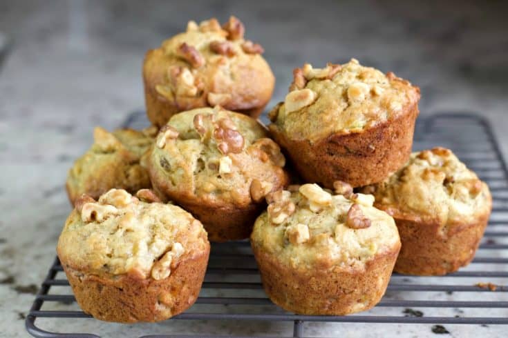 Banana nut muffins