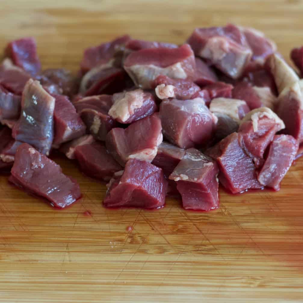 venison stew meat