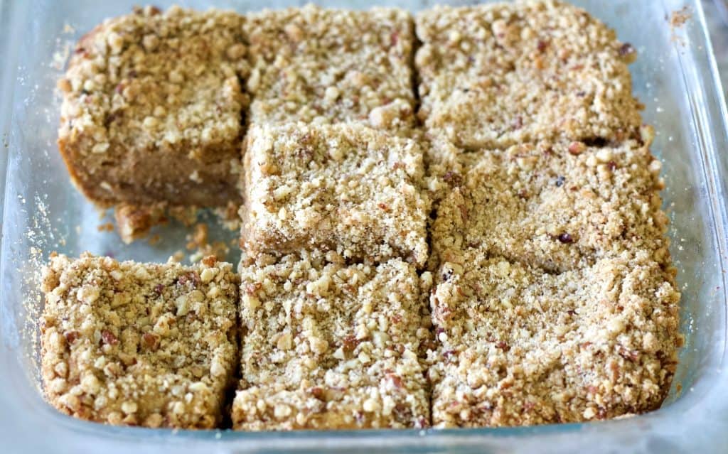 cooled and cut pumpkin cheesecake bars
