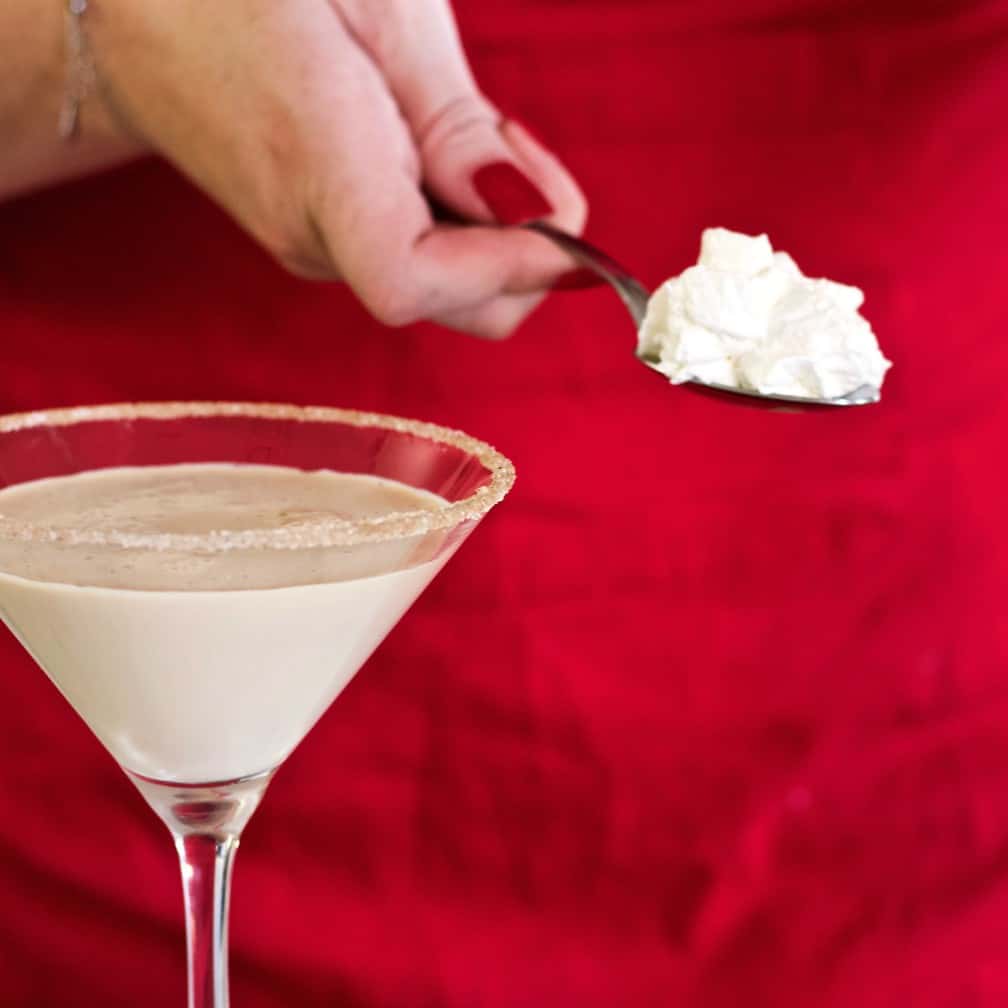 Garnish this Thanksgiving cocktail