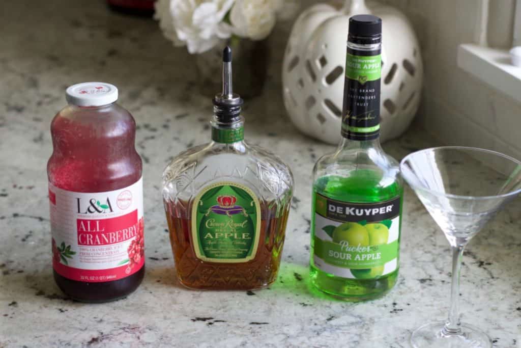 Ingredients for the Washington Apple