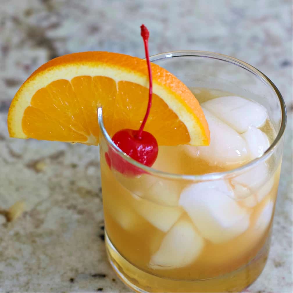 Amaretto Sour top view