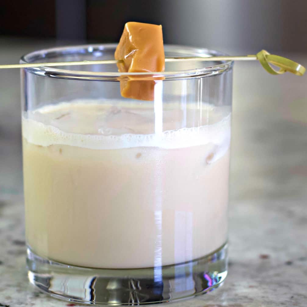 Buttered toffee Irish Cream drink