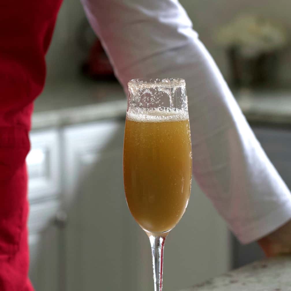 Cinnamon Pear mimosa-overfill