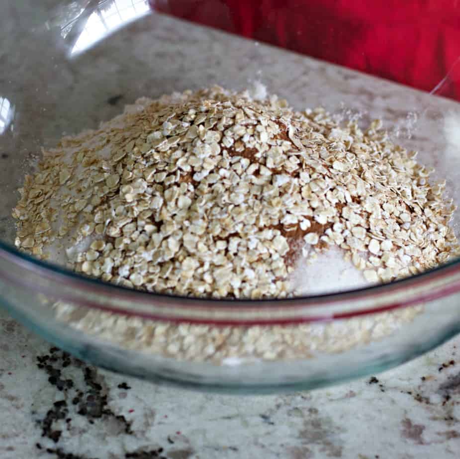add oats and spices