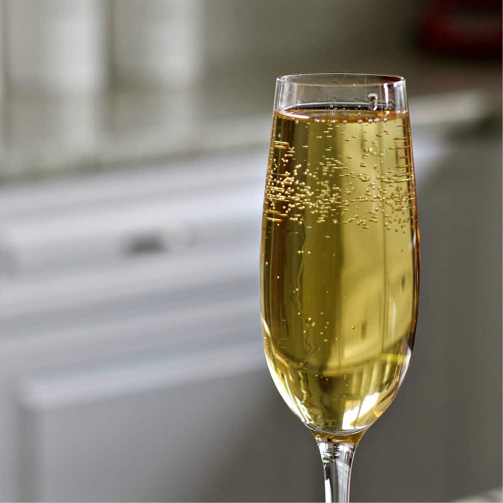 apple cider mimosa-ungarnished