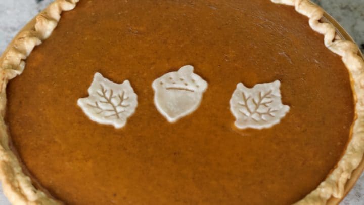 sweet potato pumpkin pie