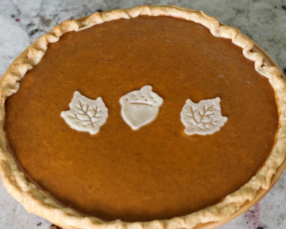 sweet potato pumpkin pie