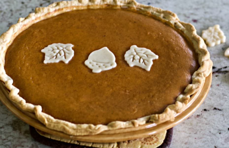 sweet potato pumpkin pie
