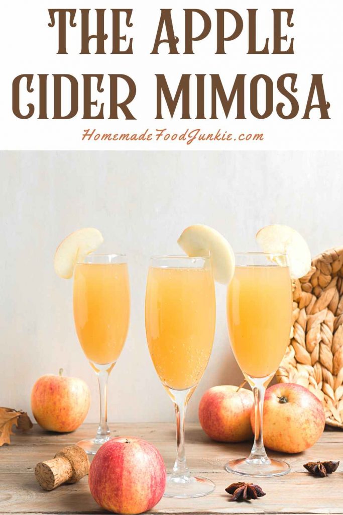 Best Large Batch Bloody Mary Mix Recipe for Brunch Parties 7 the apple cider mimosa-pin image