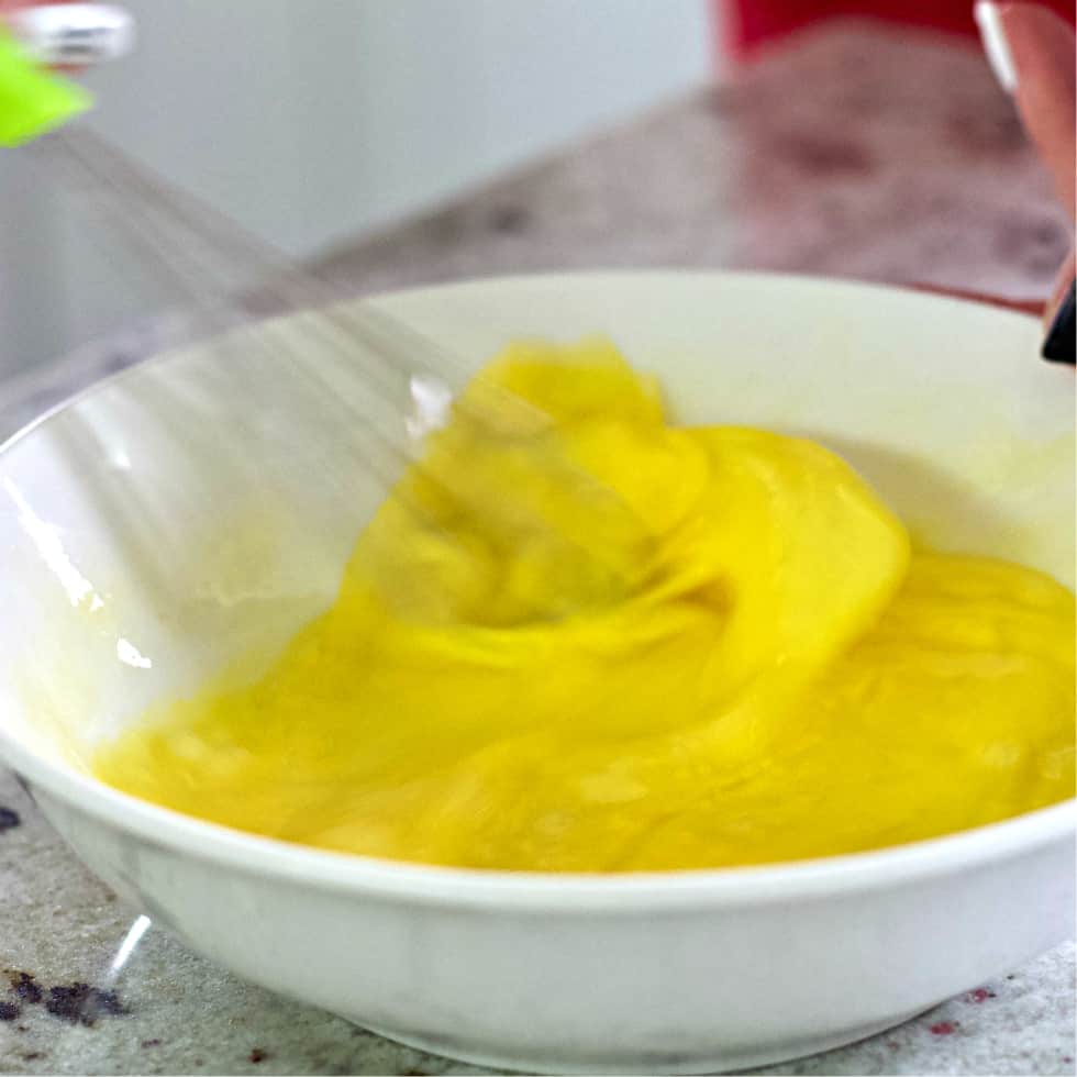 whisk eggs