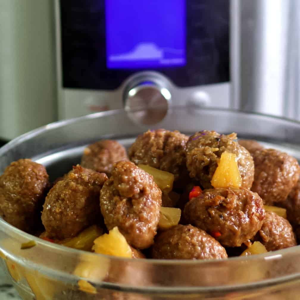 Instant Pot Hawaiian Meatballs