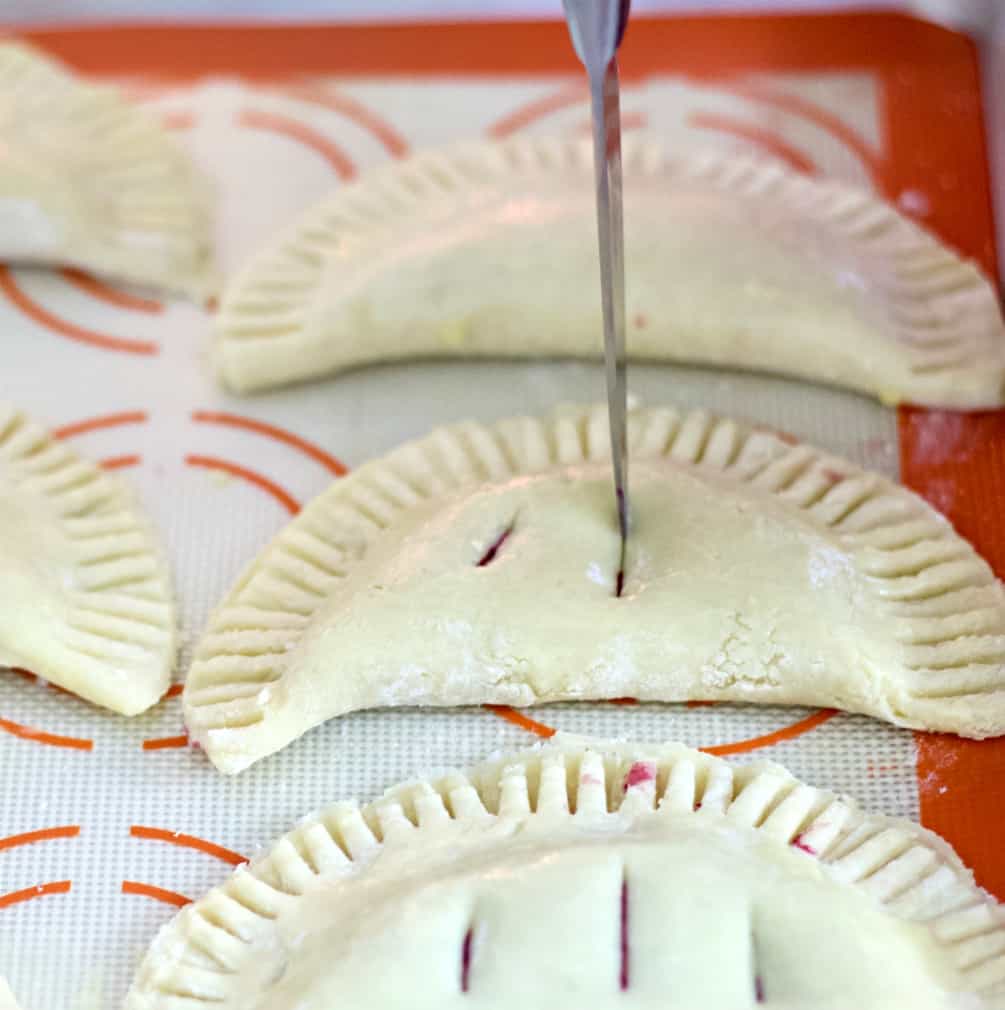 Scoring hand pies