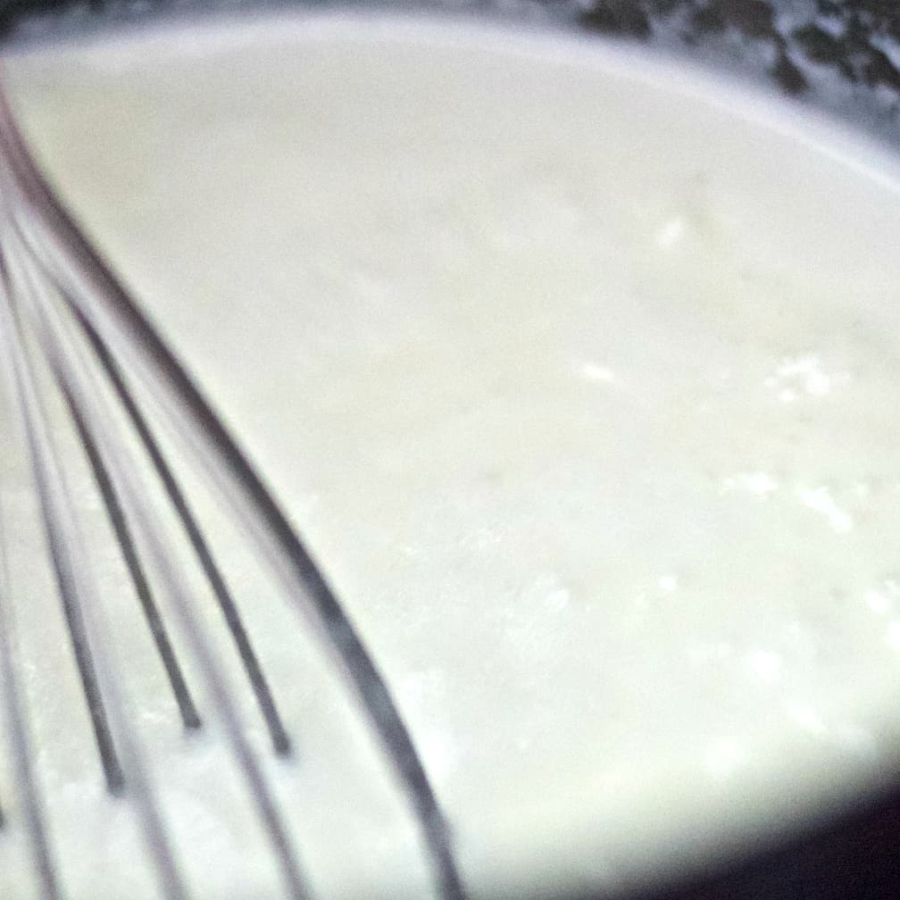 stir the white sauce until it boils