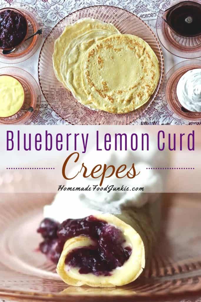 Blueberry Lemon Curd Crepes-pin image
