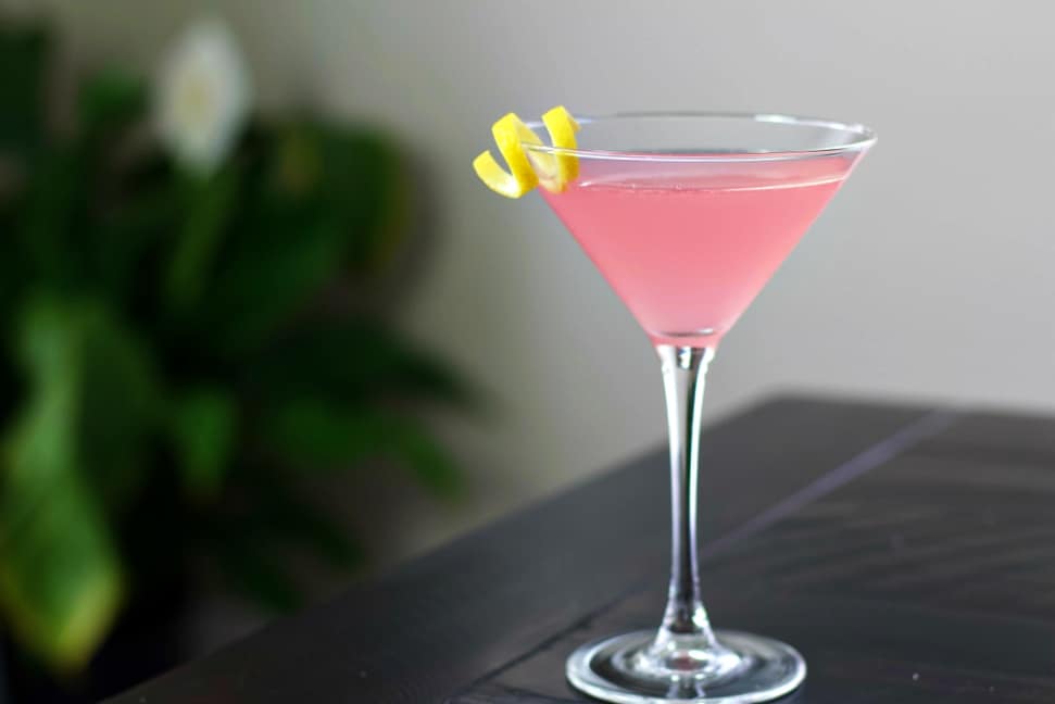 cosmopolitan on table