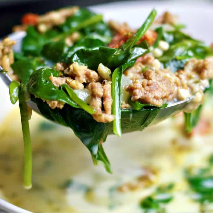 mediterrainean sausage soup