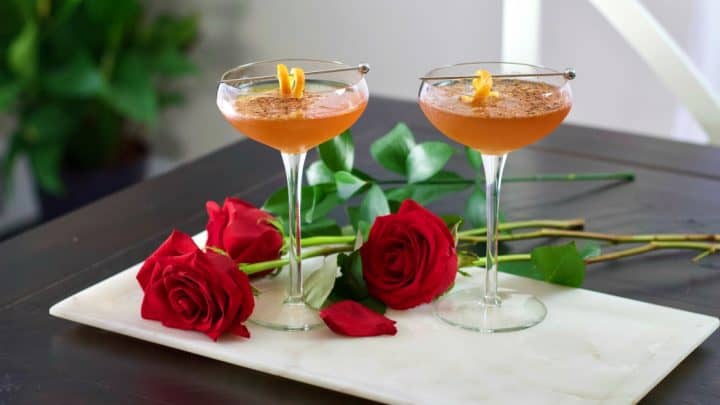 Orange chocolate Margaritas