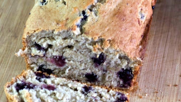 Sourdough banana bread