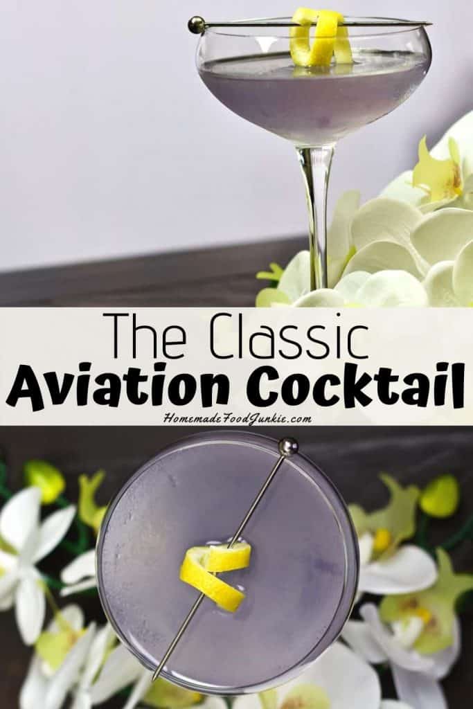 The classic aviation cocktail-pin image
