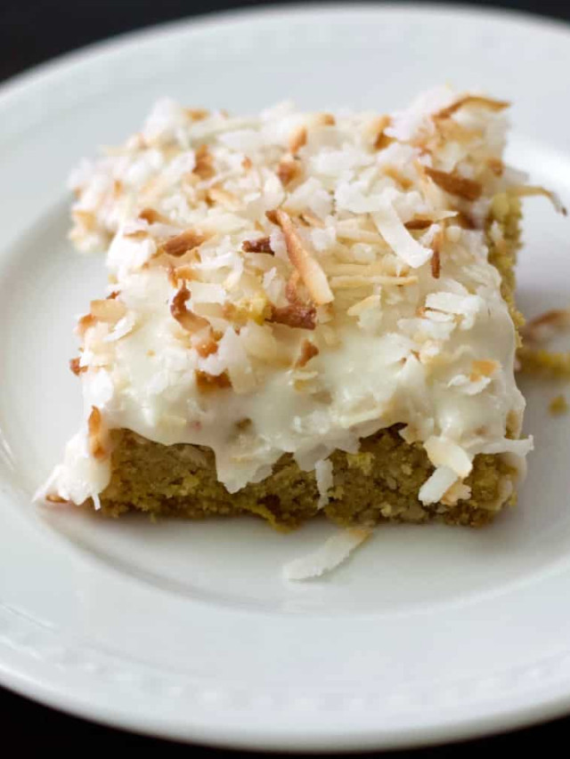 toasted coconut lemon bars