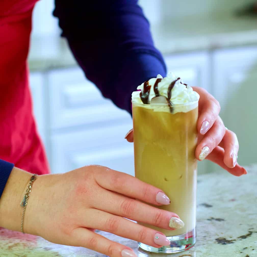 iced coffee ready to serve